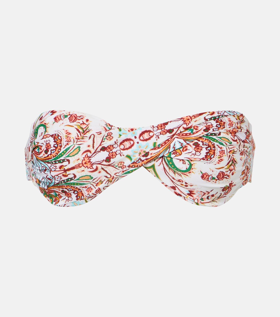 Martinique 프린트 밴듀 비키니 탑 | Melissa Odabash