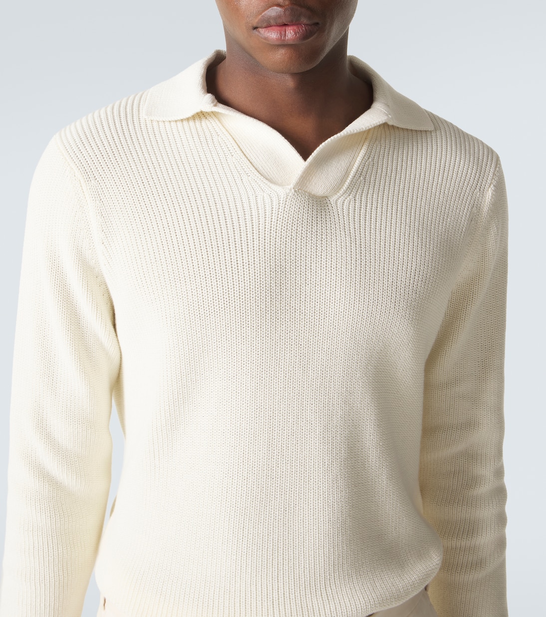 Cotton polo shirt | Thom Sweeney