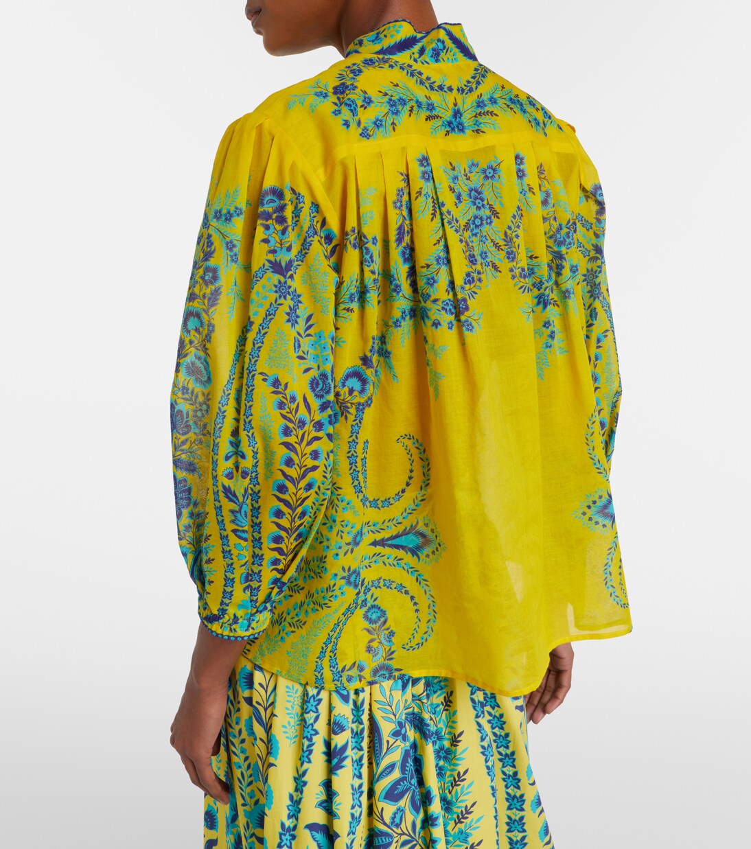 Schluppenbluse aus Baumwolle | Etro