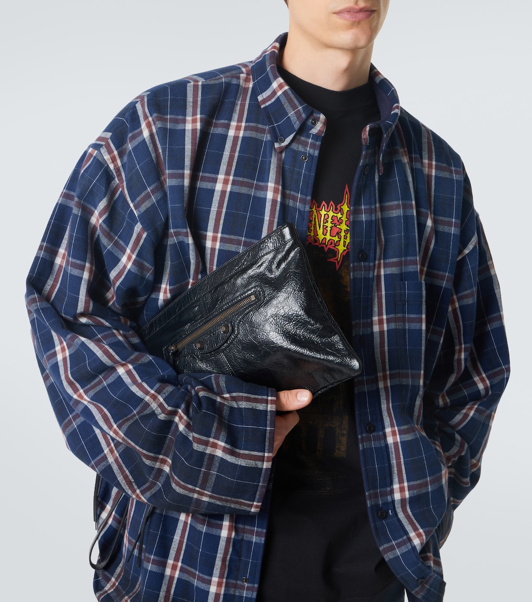 Smartphone-Etui Le City aus Leder | Balenciaga