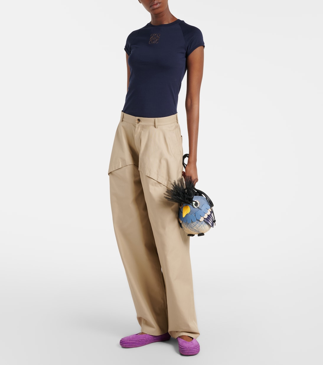 Paula's Ibiza Anagram cotton T-shirt | Loewe