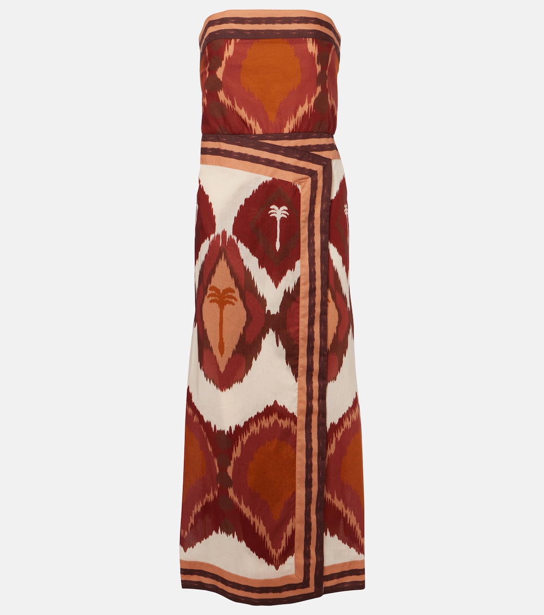 Printed cotton wrap dress | Johanna Ortiz