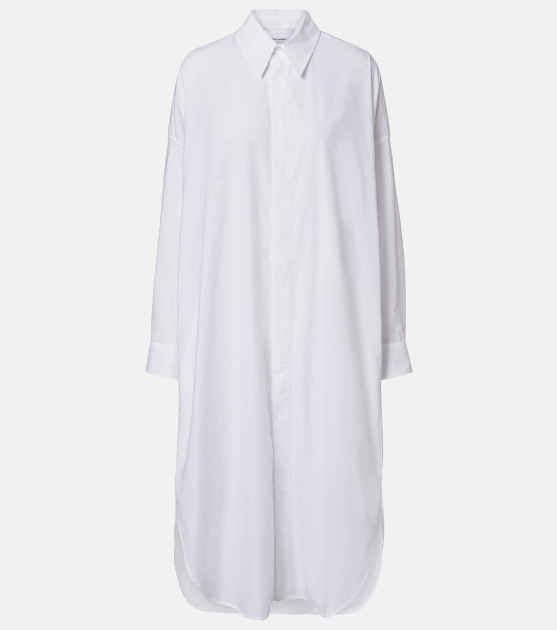 Hemdblusenkleid Bloom aus Baumwollpopeline | The Frankie Shop