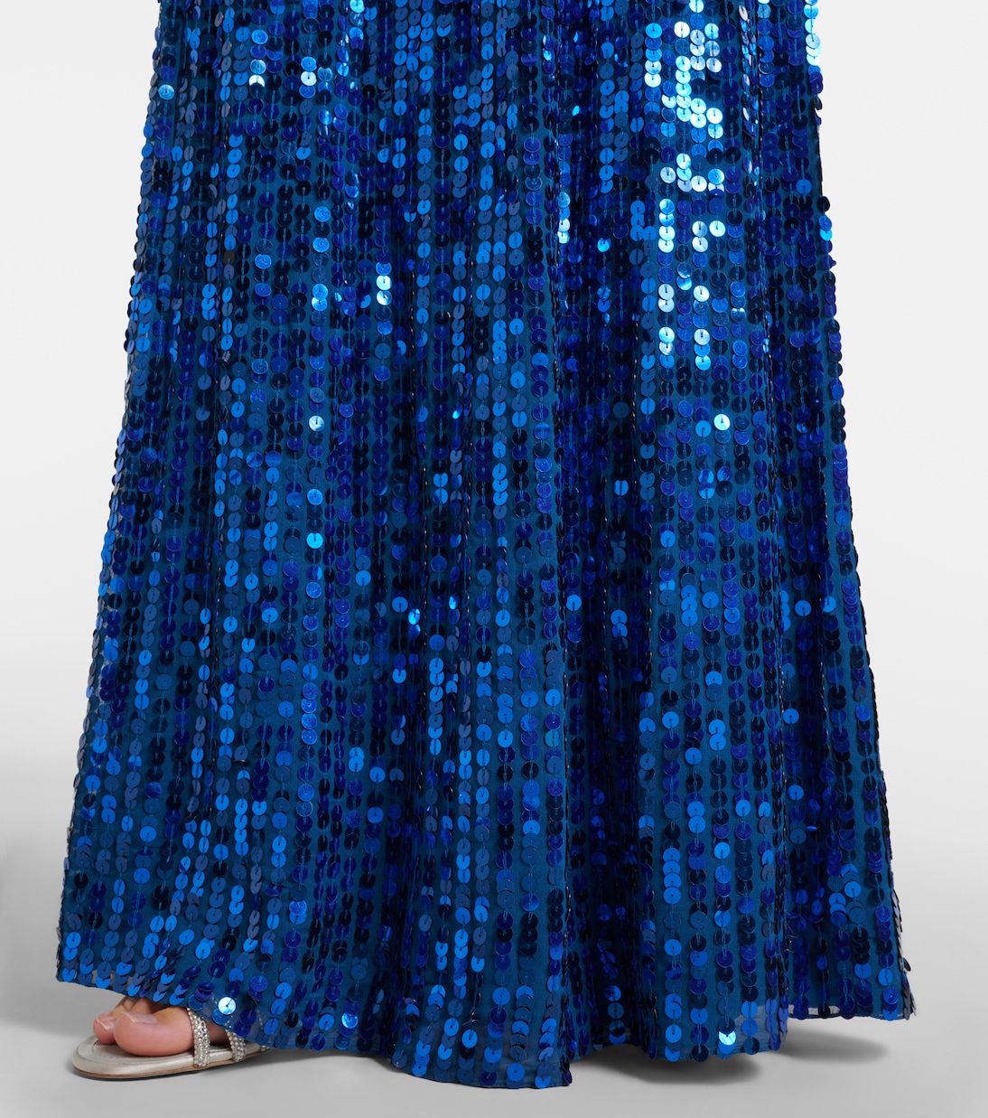 Embellished fringed gown | Jenny Packham