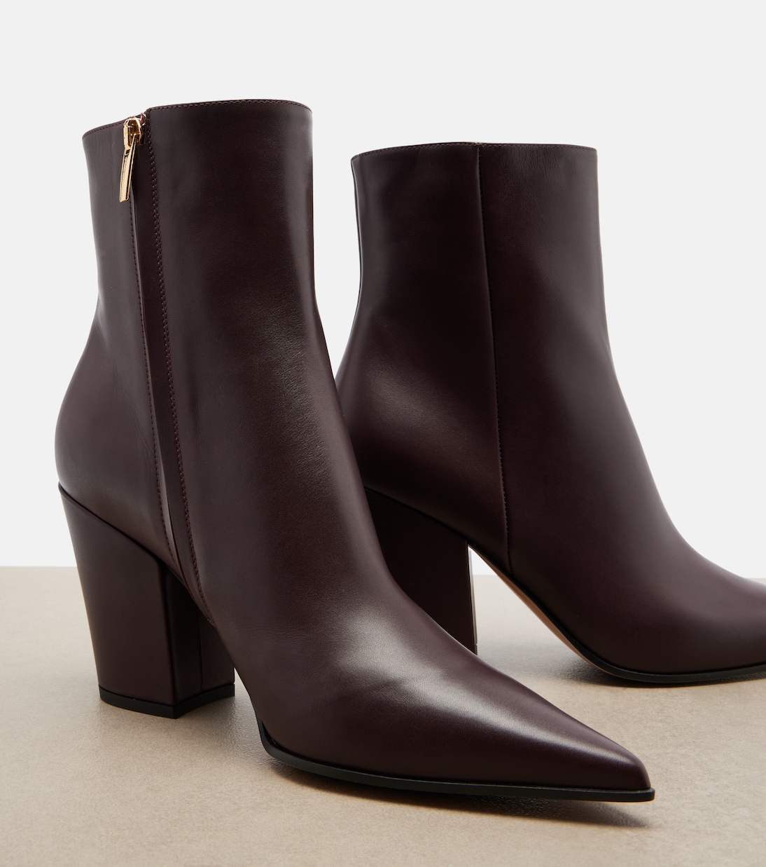 Keinna leather ankle boots | Gianvito Rossi