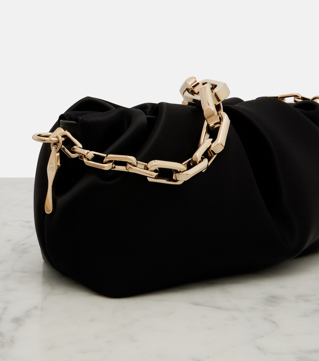 Eva Small satin shoulder bag | Christian Louboutin