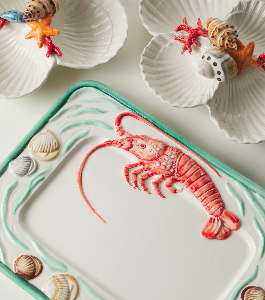 Menagerie D'Été ceramic tray | Les-Ottomans