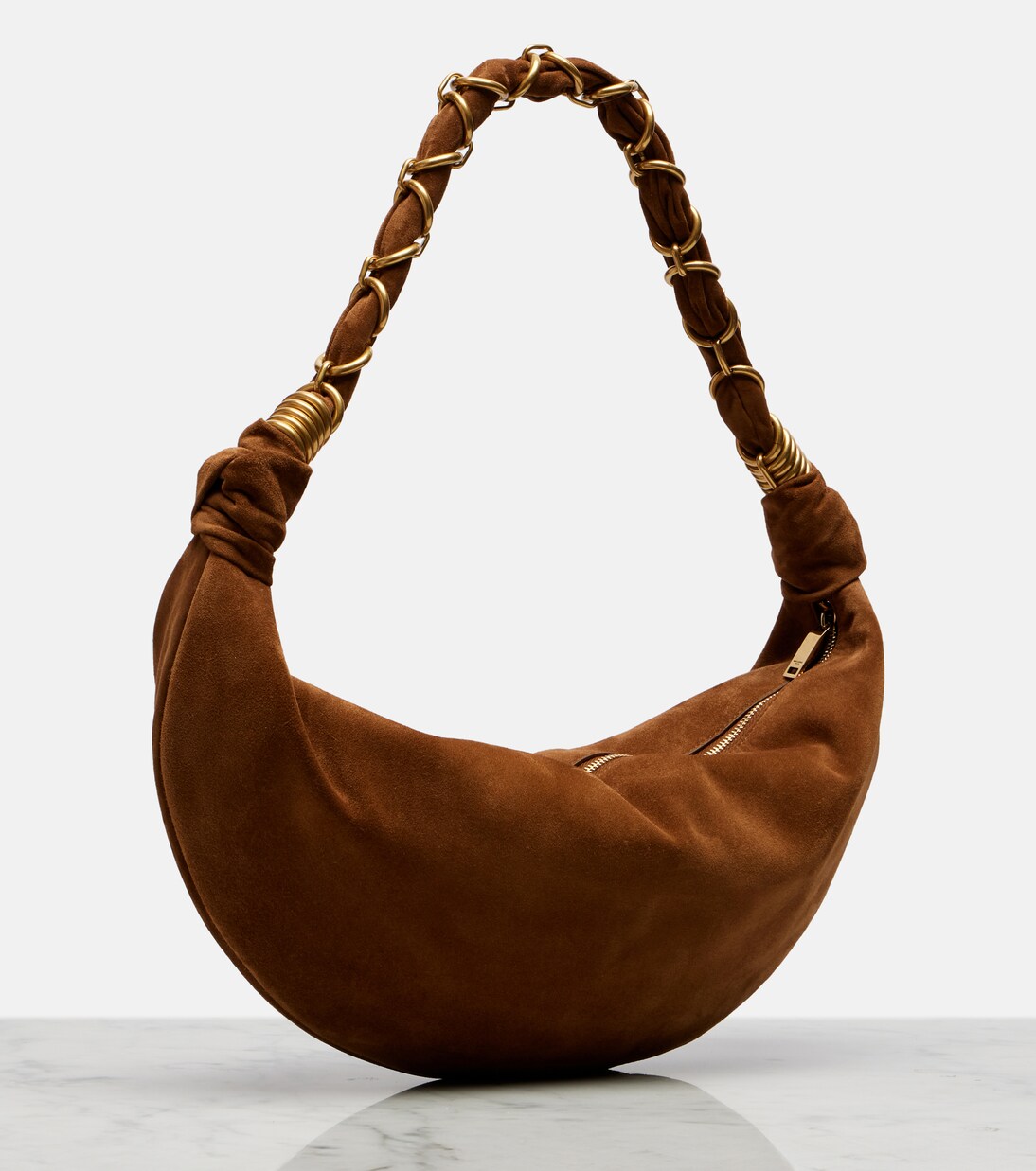 Amalia Small suede shoulder bag | Saint Laurent