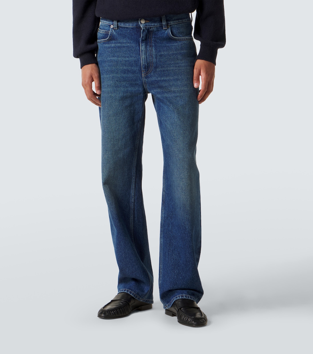 Vanya faded wide-leg jeans | The Row