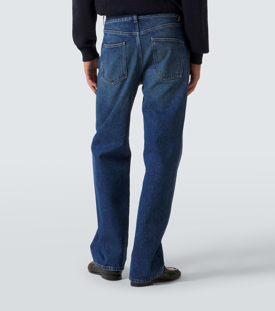 Vanya faded wide-leg jeans | The Row