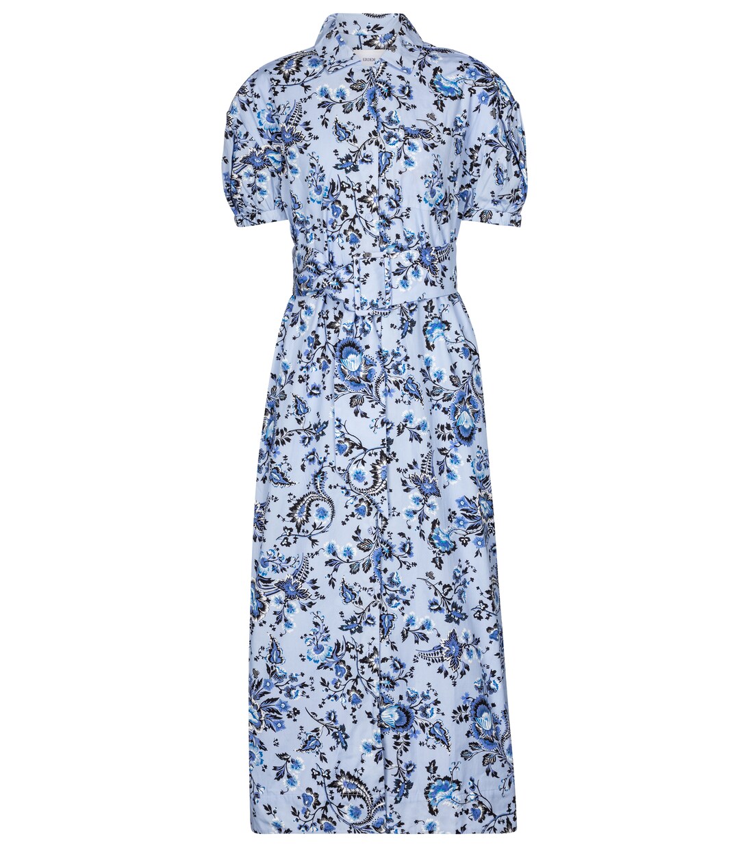 Robe midi Frederick en coton à fleurs | Erdem