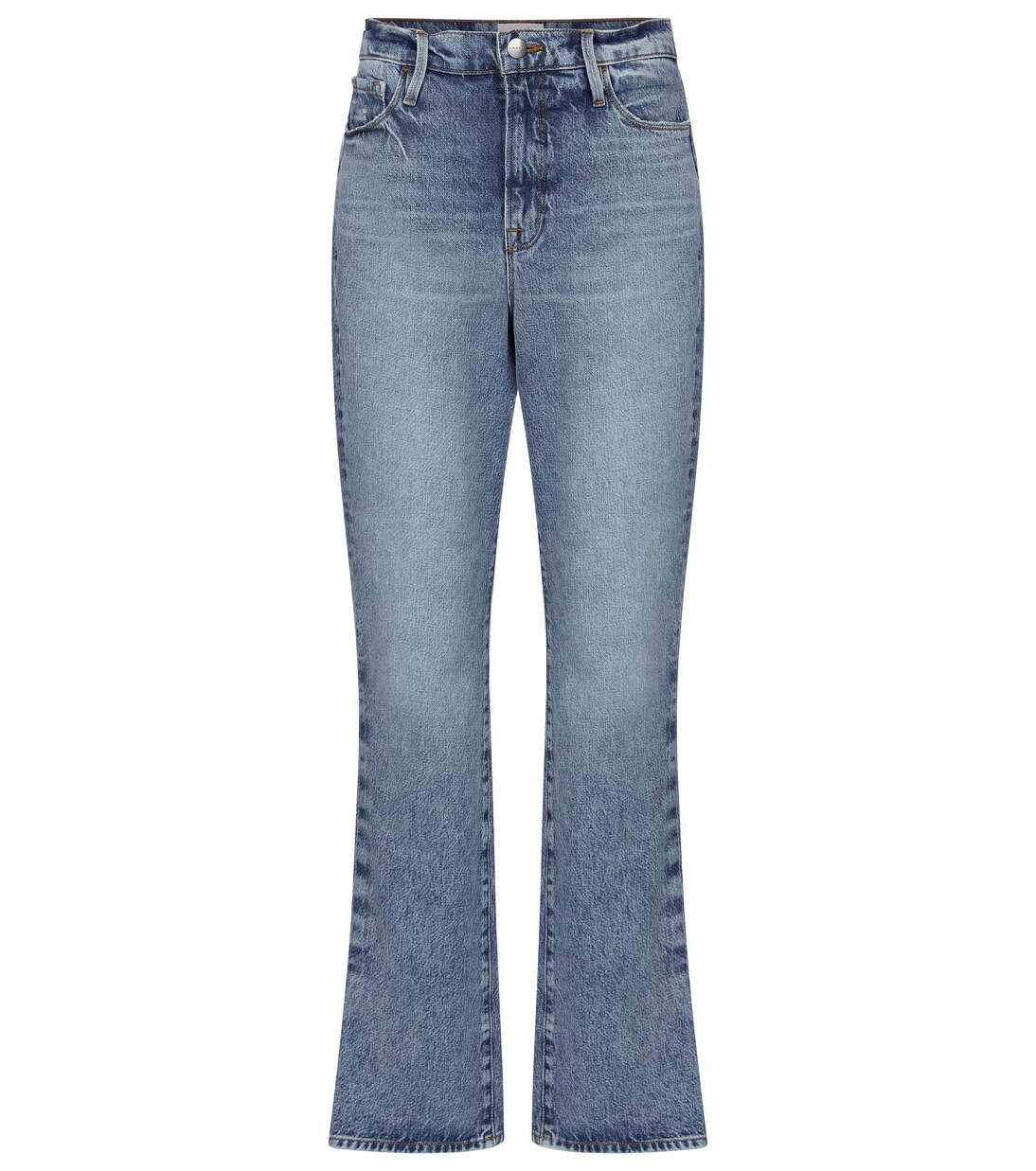 Le Drew high-rise straight jeans | Frame