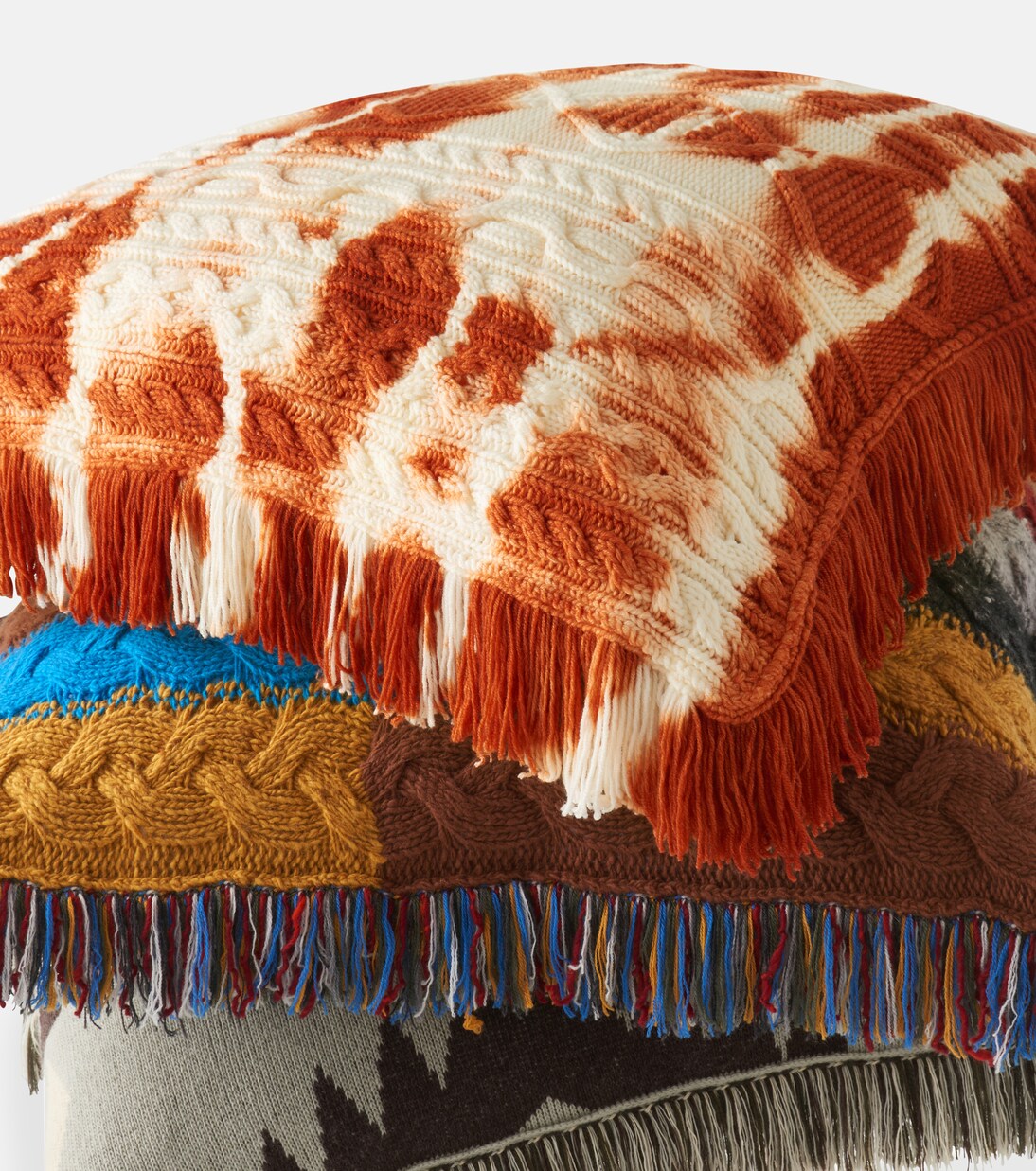 Piedras Rojas羊毛坐垫 | Alanui