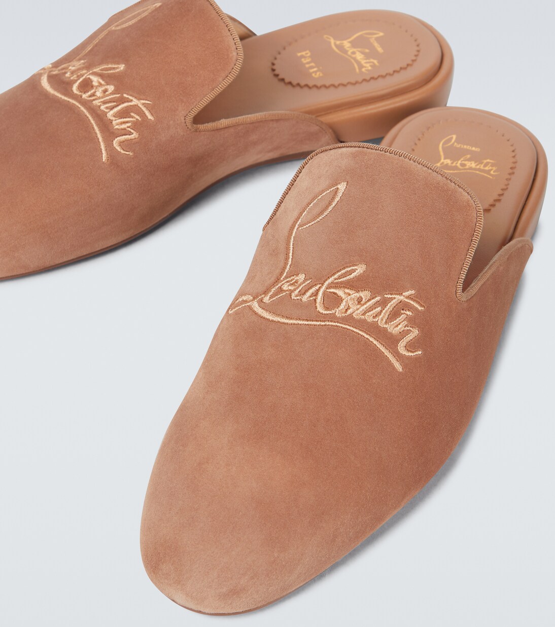 Navy Coolito Flat mules | Christian Louboutin