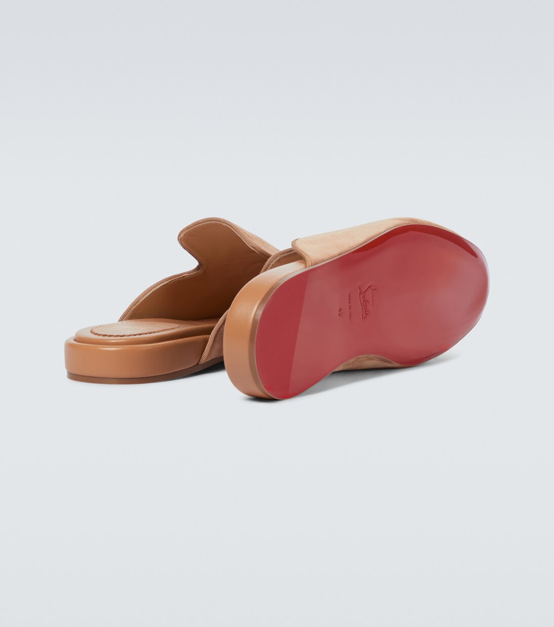 Navy Coolito Flat mules | Christian Louboutin