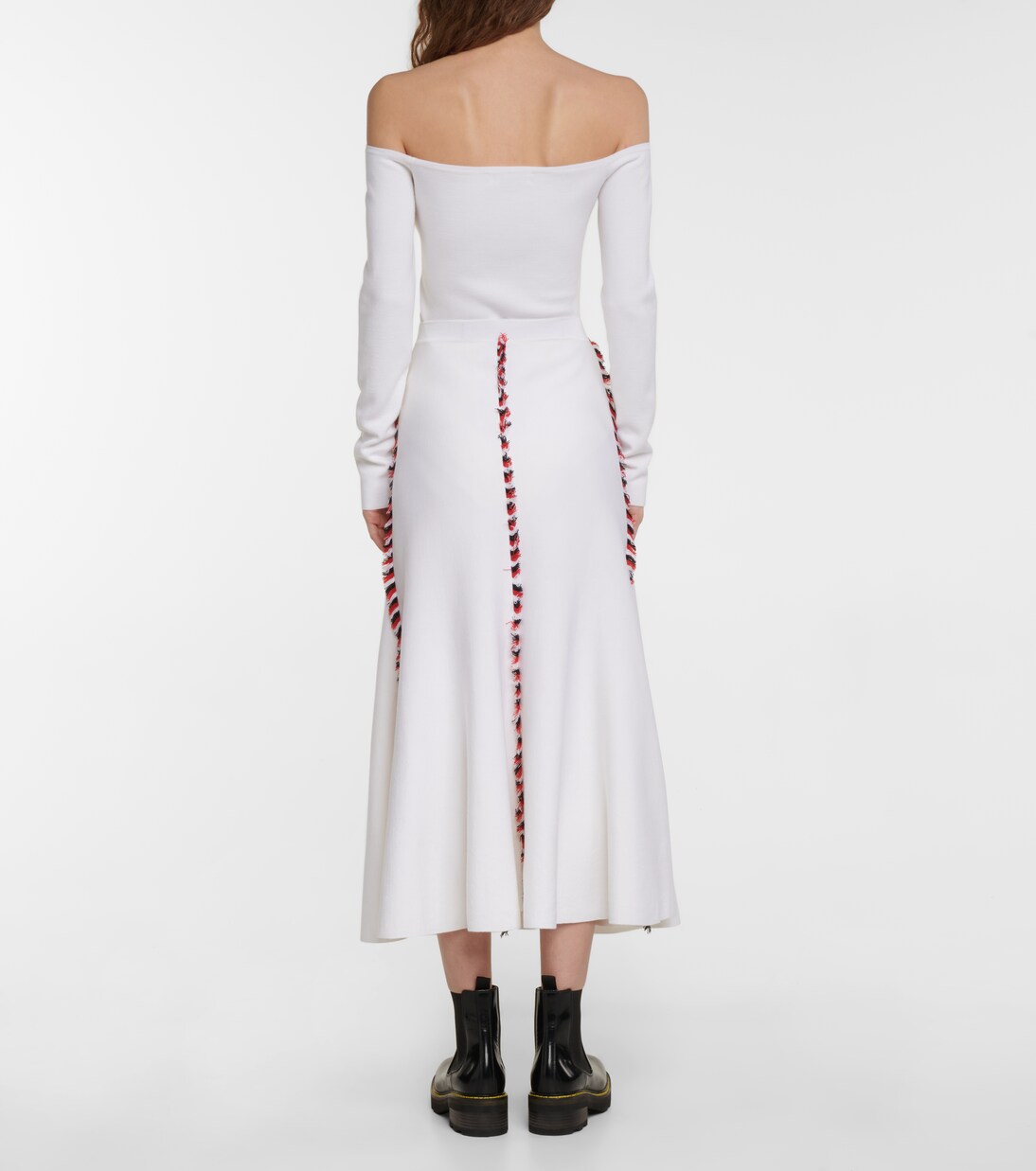 Gonna lunga Vantej in lana, seta e cashmere | Gabriela Hearst