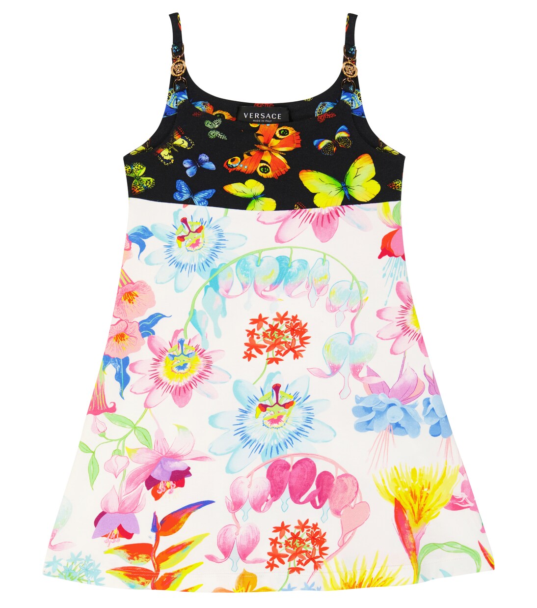 Jardin jersey dress | Versace Kids
