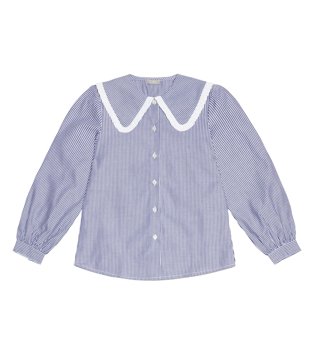Striped cotton blouse | Il Gufo