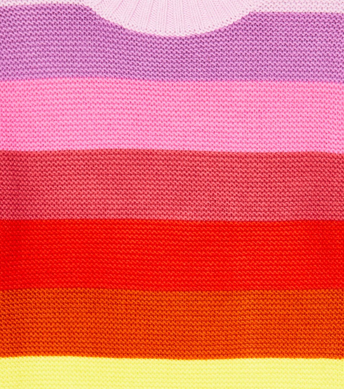 Striped cotton and wool sweater | Stella McCartney Kids