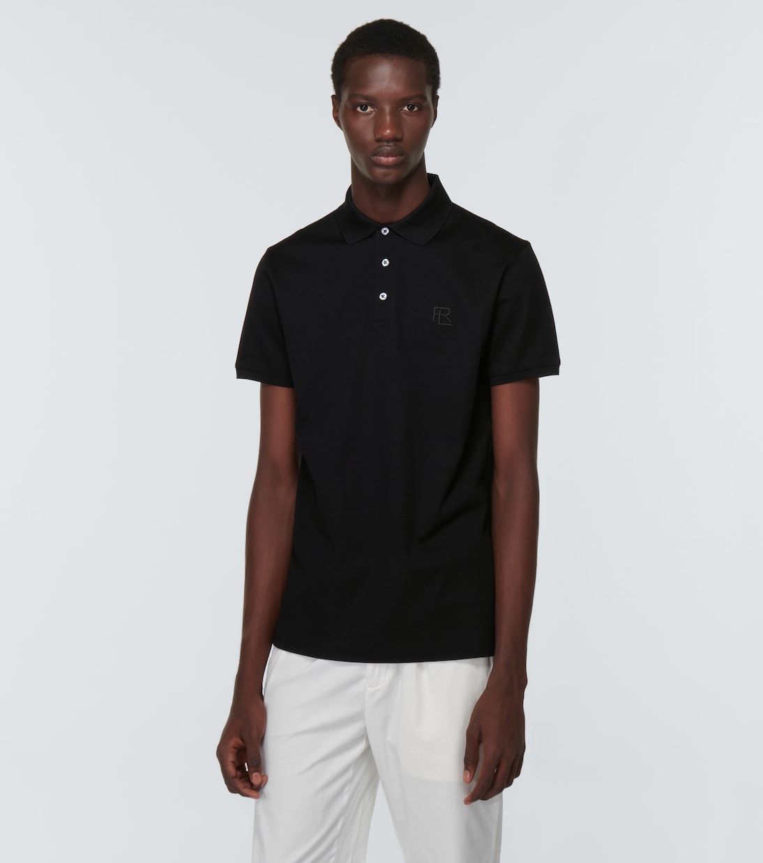 Cotton piqué polo shirt | Ralph Lauren Purple Label