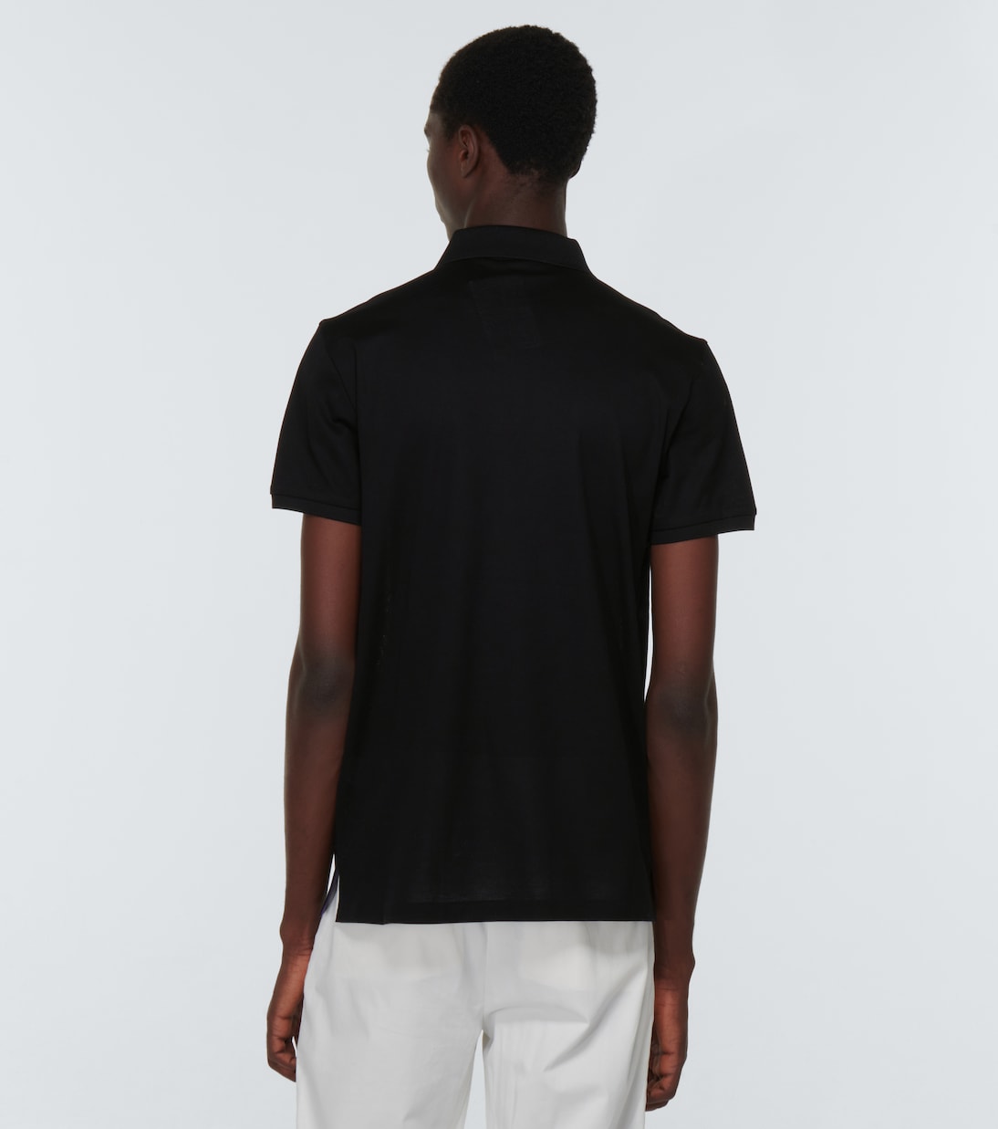 Cotton piqué polo shirt | Ralph Lauren Purple Label