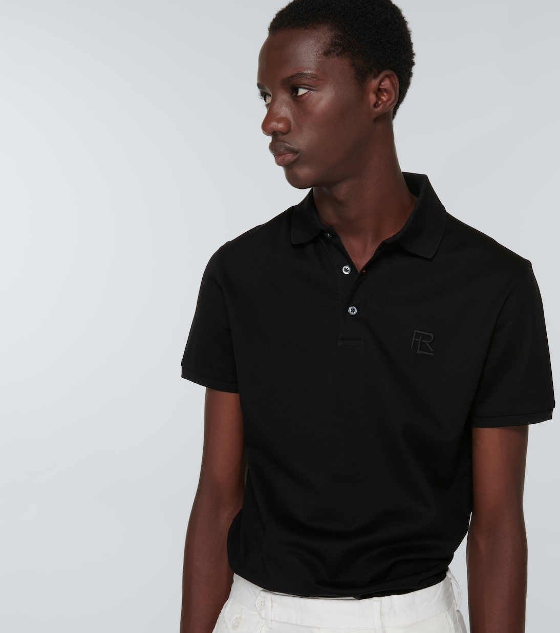 Cotton piqué polo shirt | Ralph Lauren Purple Label