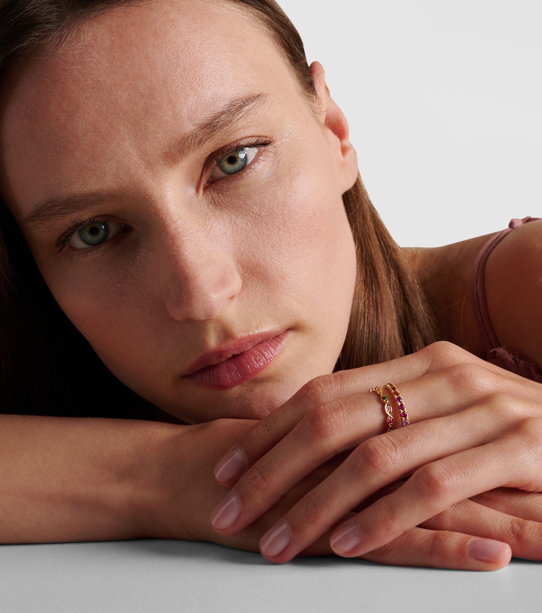 Bague Marquis en or 14 ct | Sydney Evan