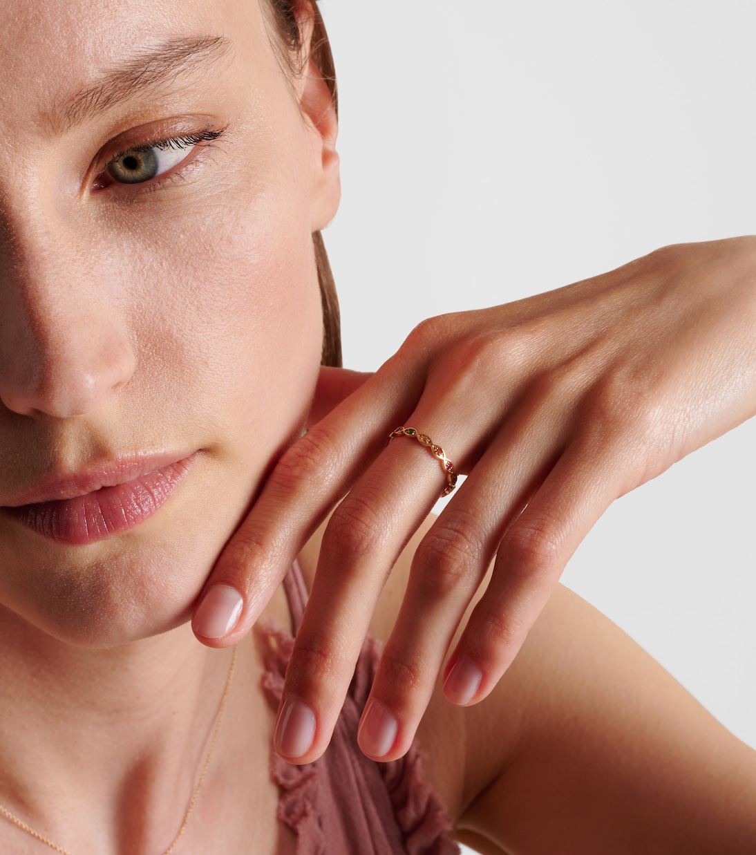 Bague Marquis en or 14 ct | Sydney Evan