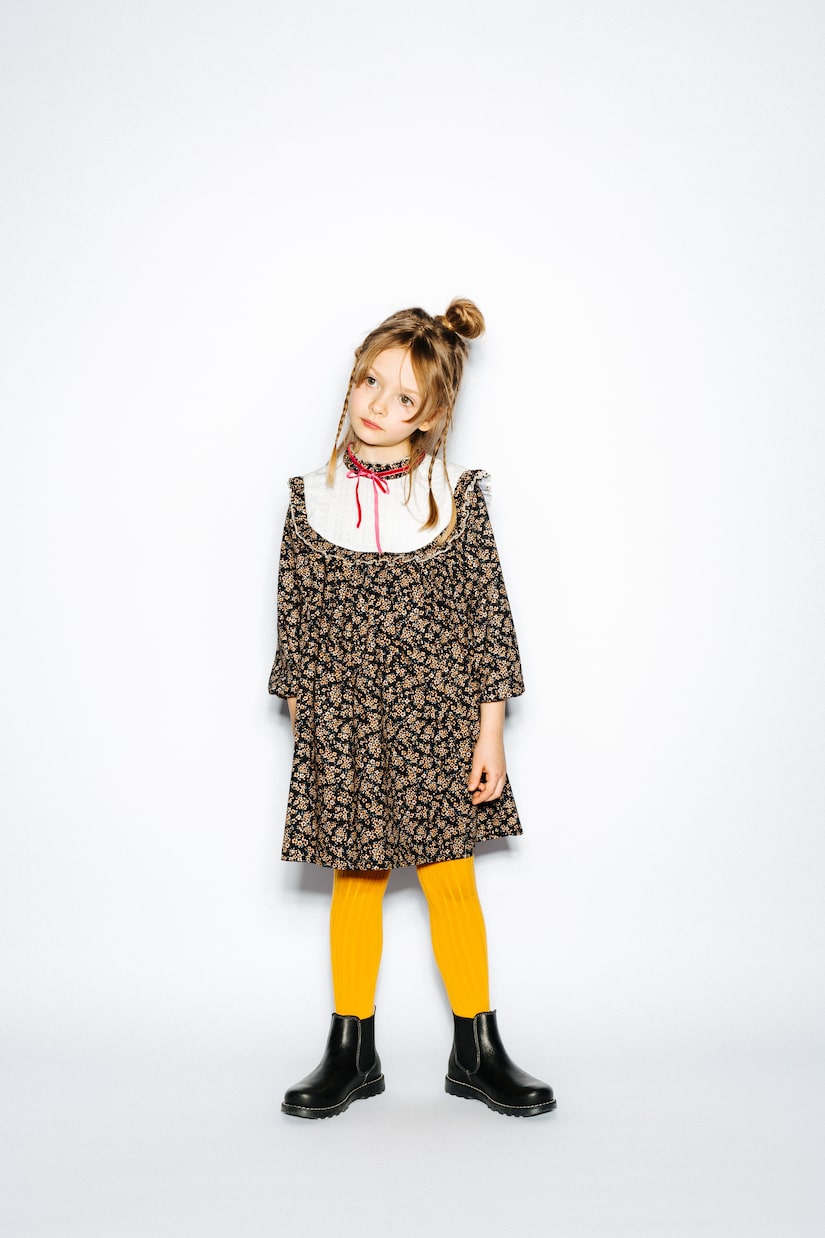 Robe en coton à fleurs | Paade Mode