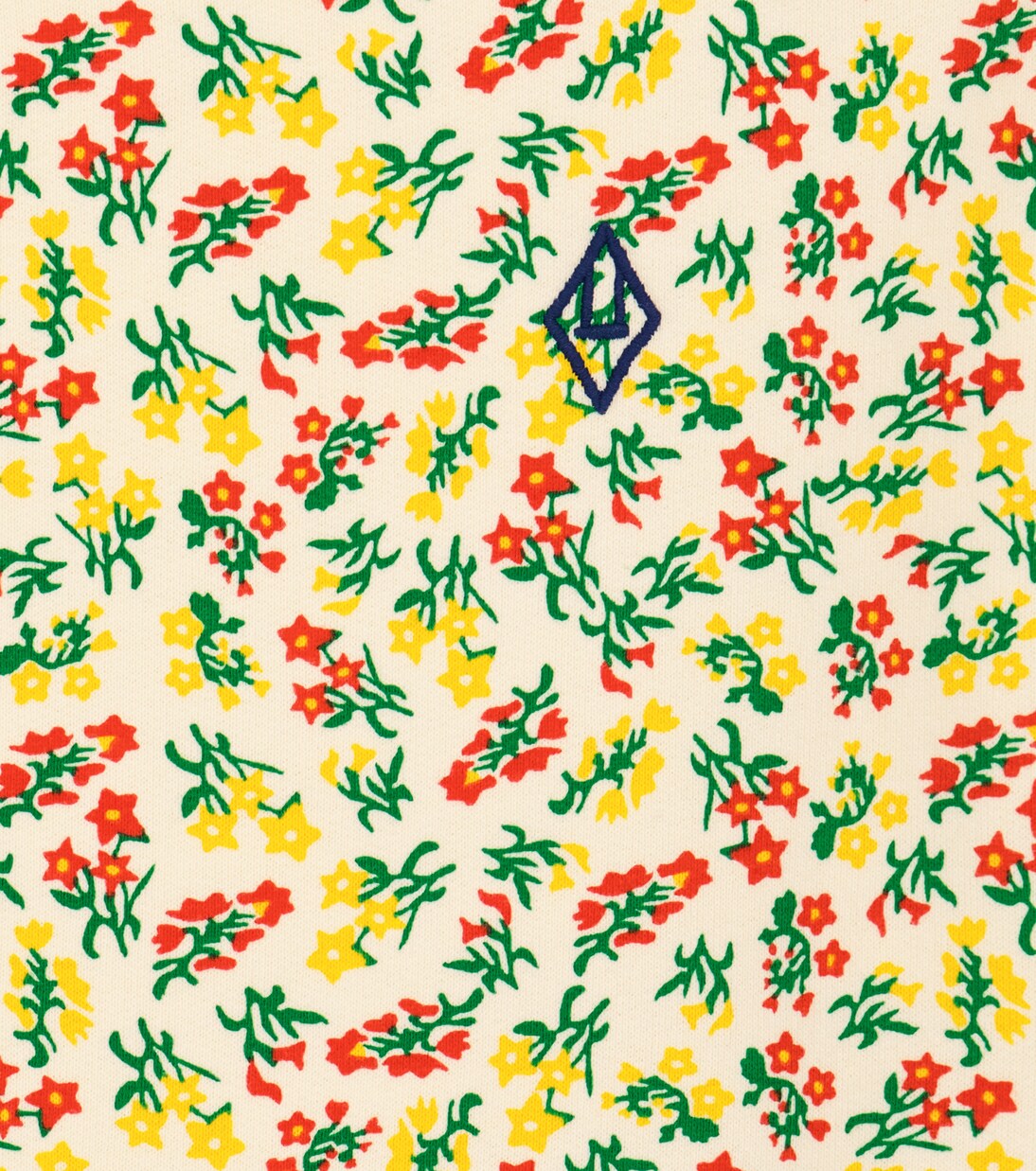 Sweat-shirt Bear en coton à fleurs | The Animals Observatory