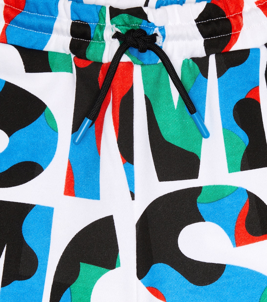 Shorts in jersey di cotone con stampa | Stella McCartney Kids