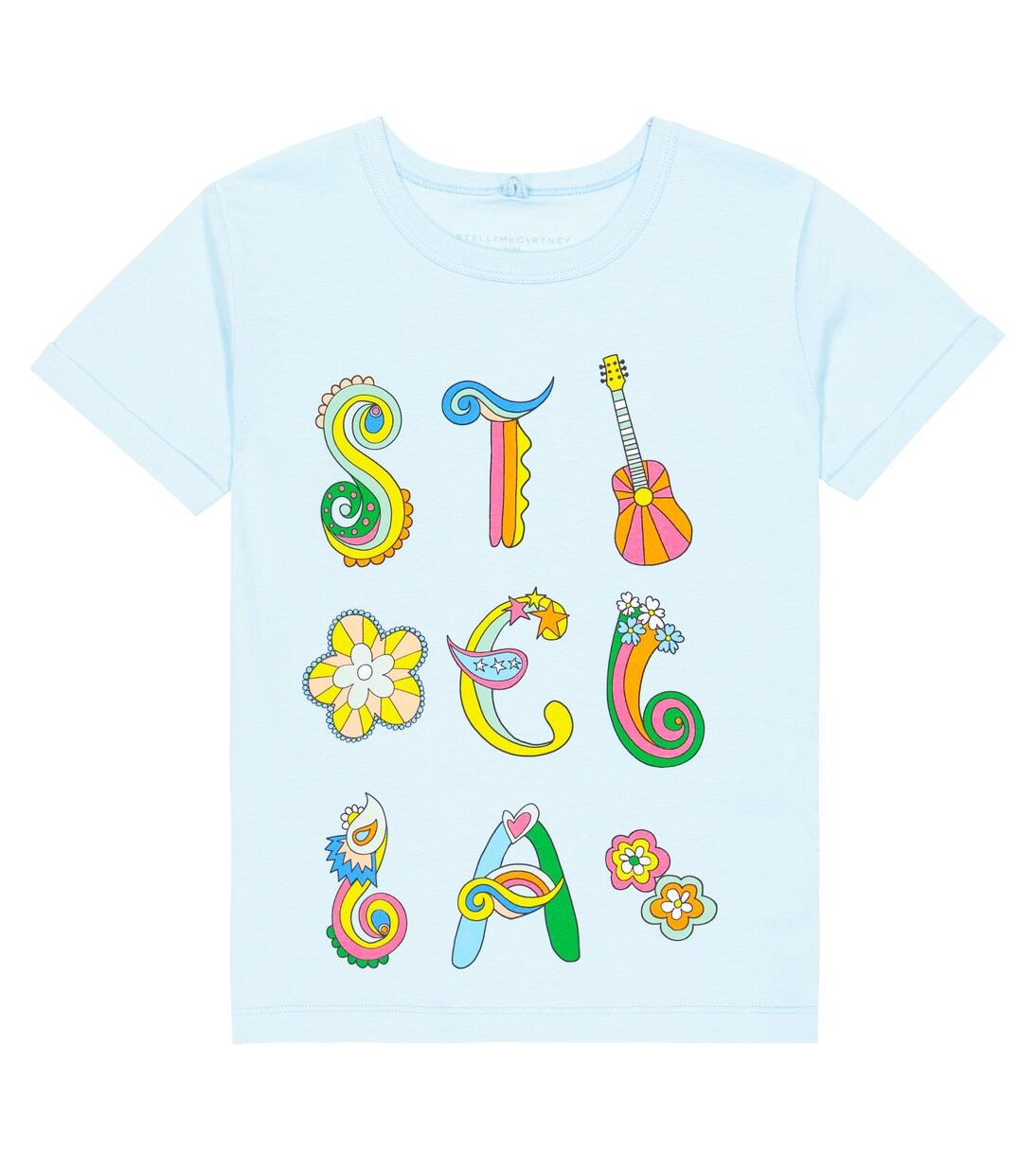 Printed cotton t-shirt | Stella McCartney Kids