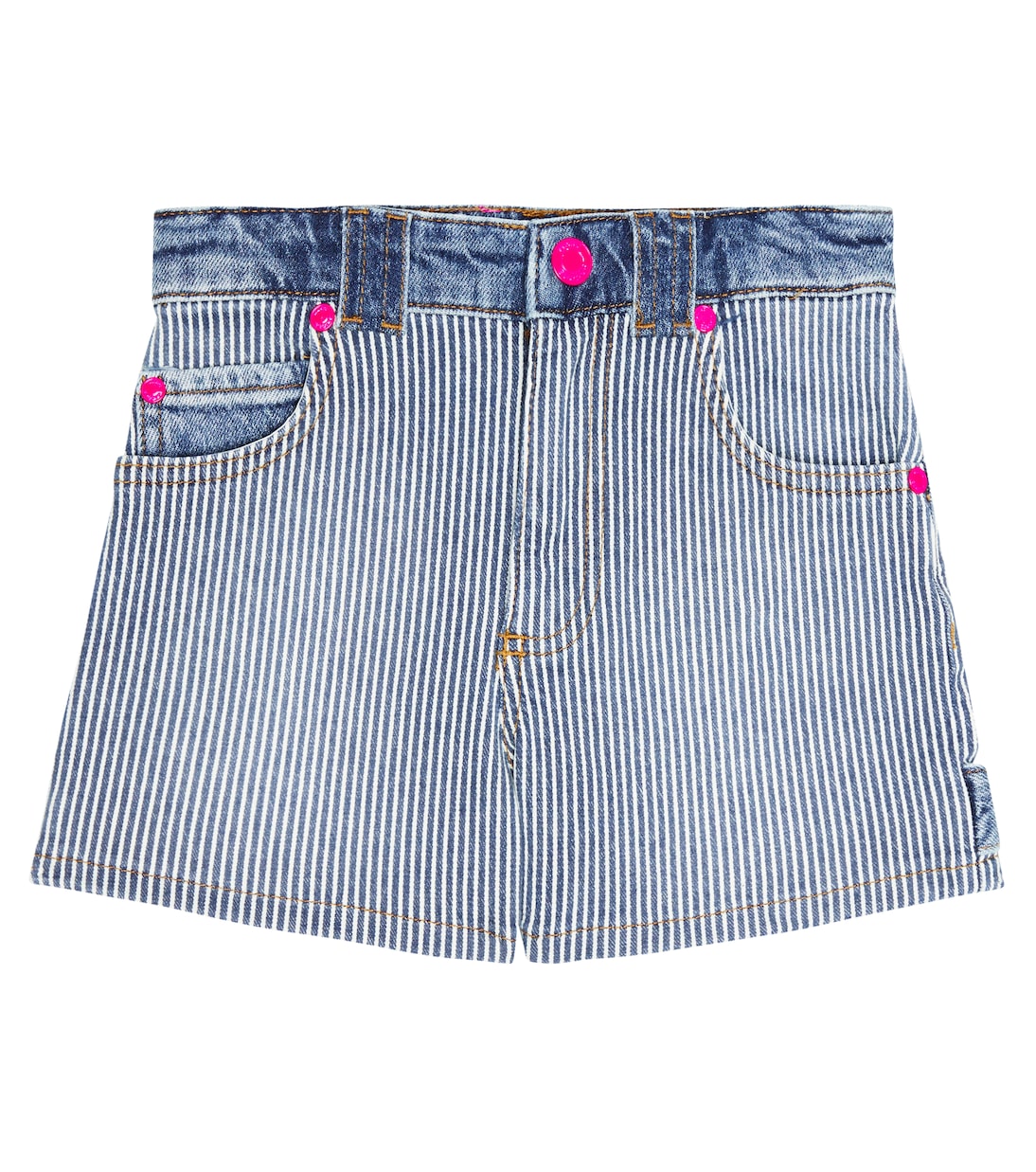 Striped denim shorts | Marc Jacobs Kids