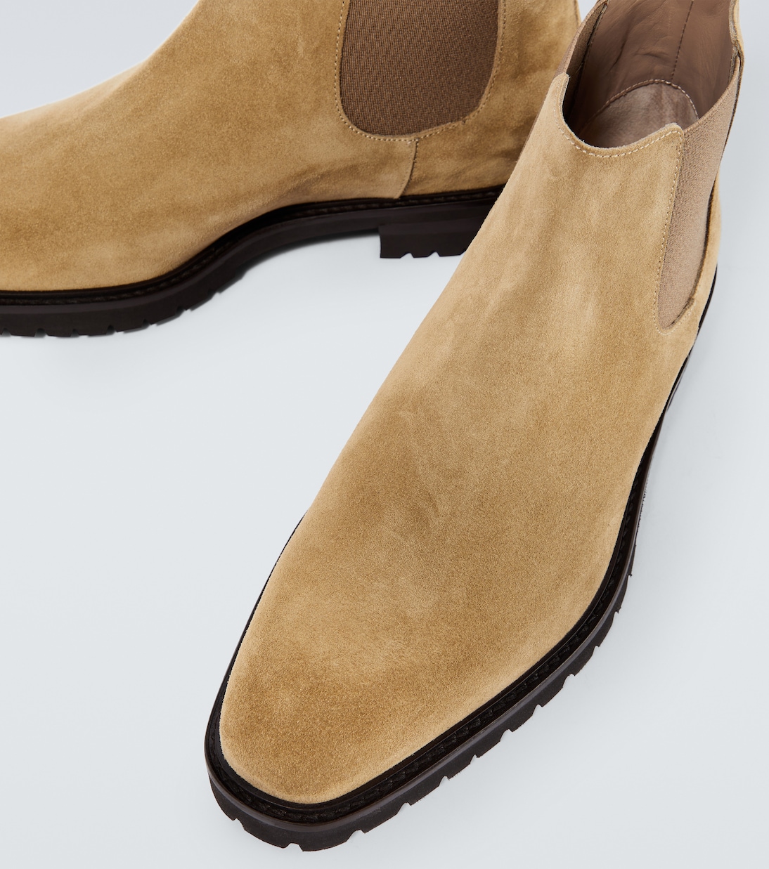 Chelsea Boots Brompton aus Veloursleder | Manolo Blahnik