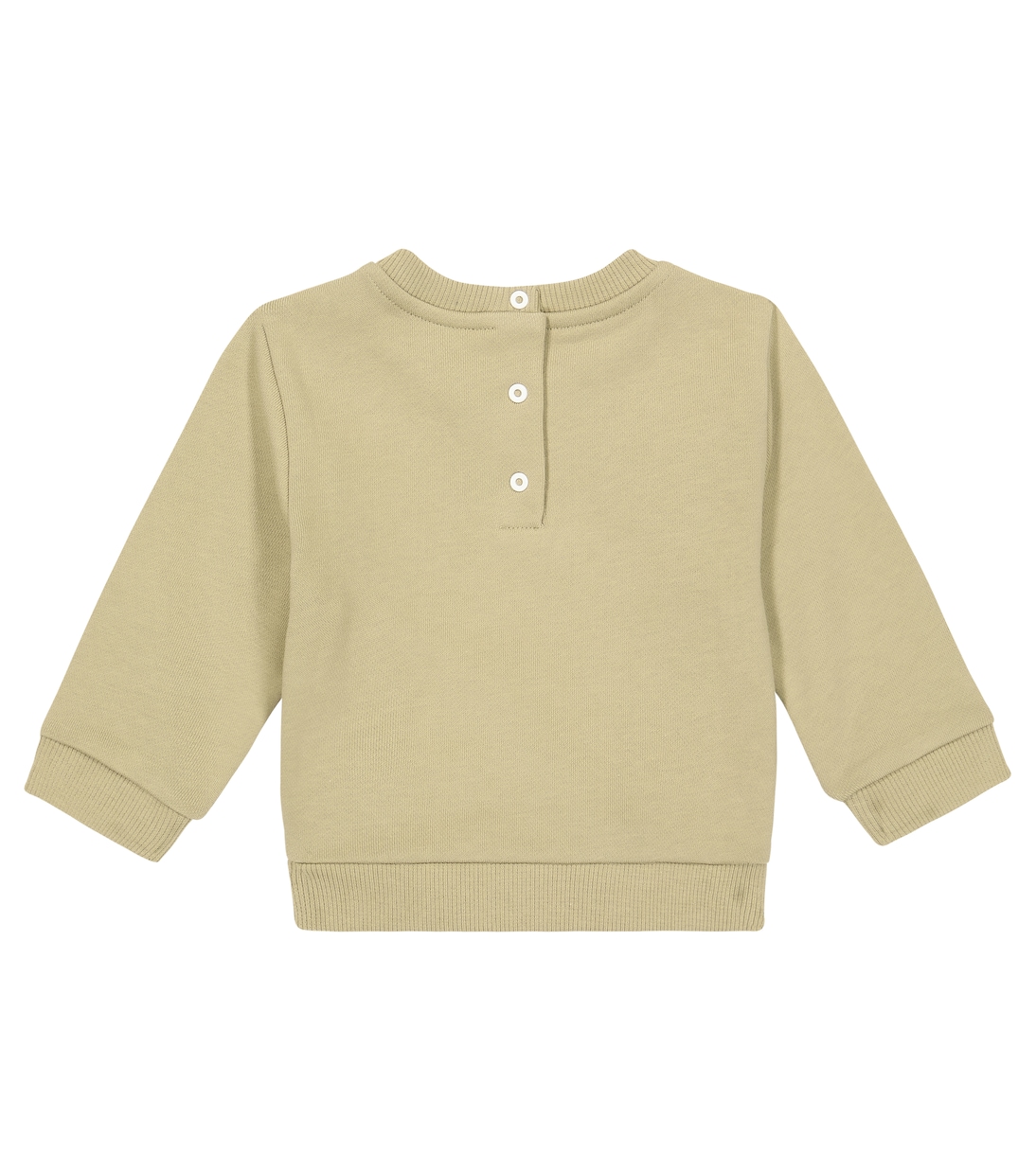 Baby logo cotton-blend sweatshirt | Balmain Kids
