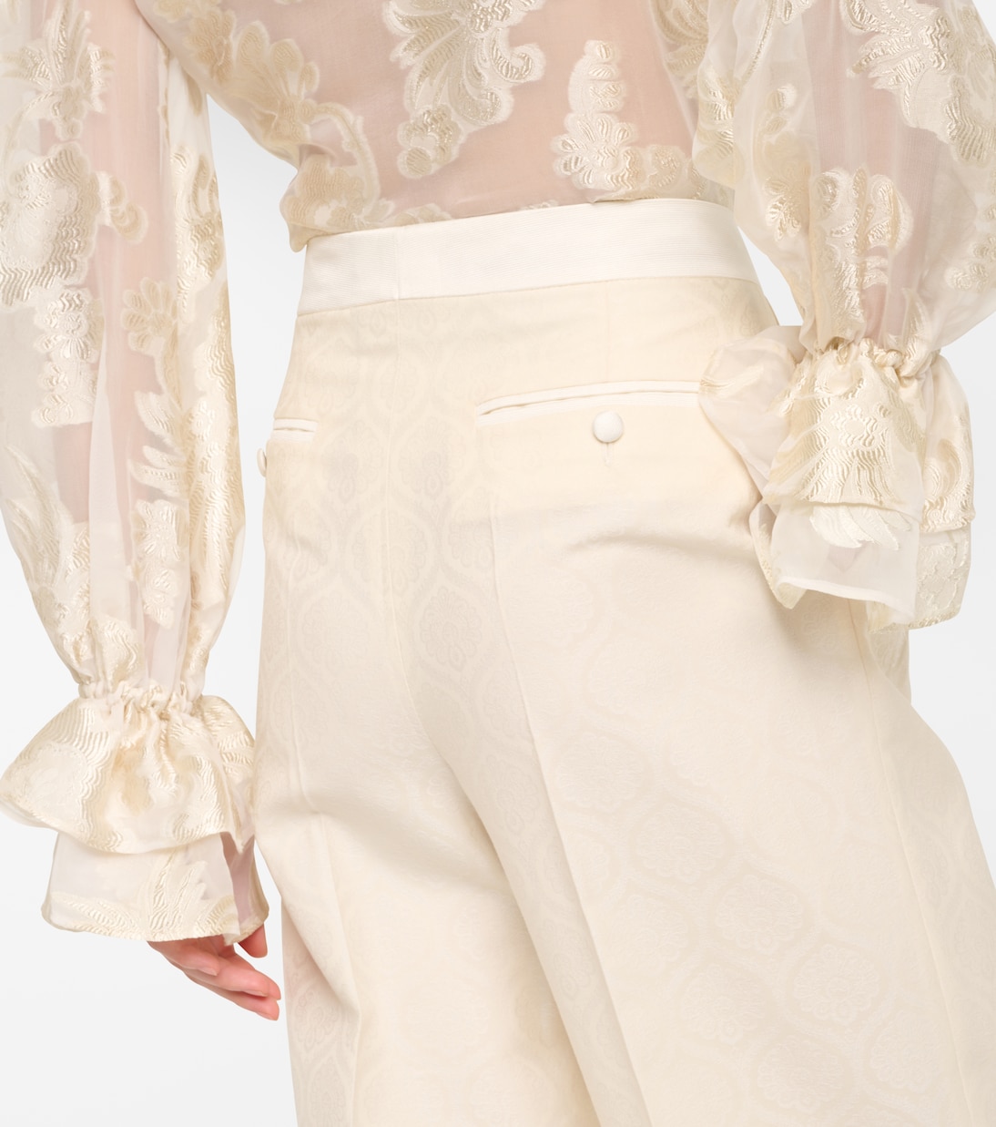 Gerade Hose aus Baumwolle und Wolle | Etro