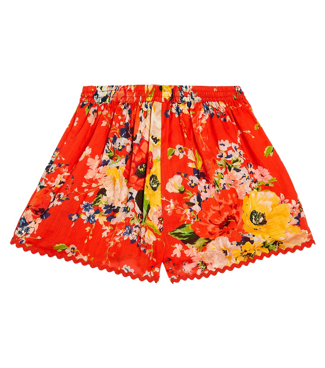 Alight floral cotton shorts | Zimmermann Kids