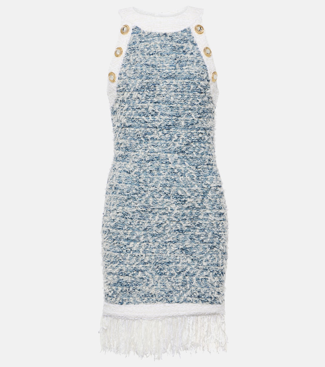 Fringed tweed minidress | Balmain