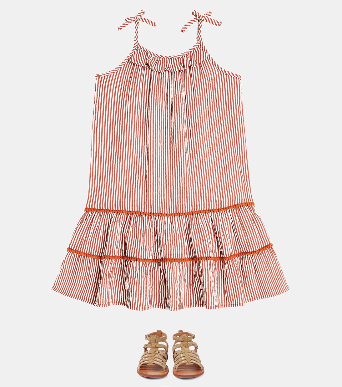 Striped cotton dress | Scotch & Soda Kids