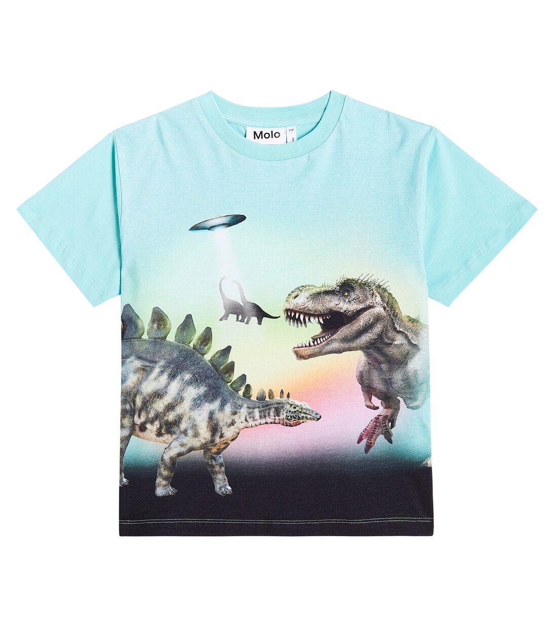 T-shirt Riley imprimé en coton | Molo