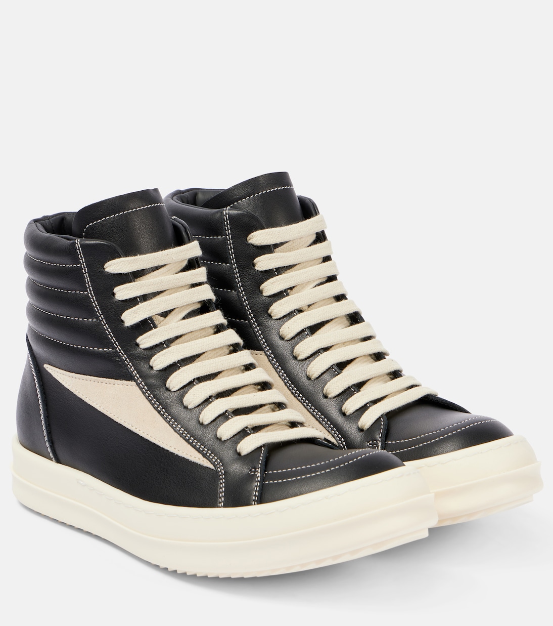 High-Top Sneakers Vintage aus Leder | Rick Owens