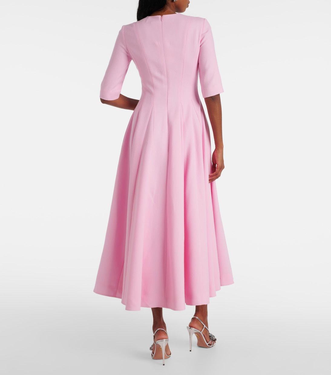 Abito midi Georgie in lana | Emilia Wickstead