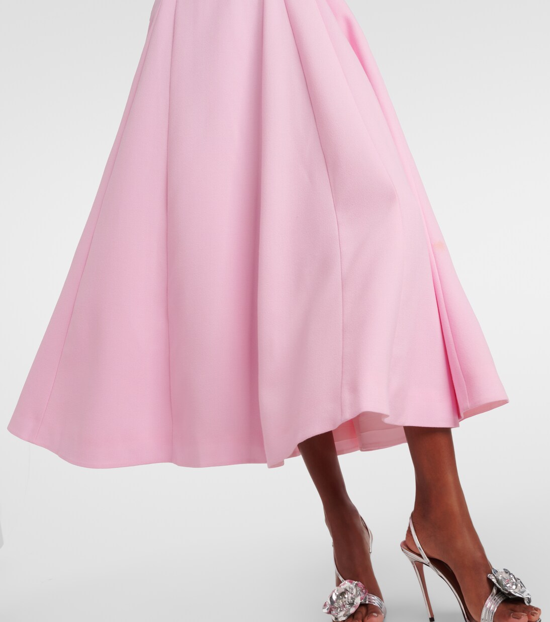 Abito midi Georgie in lana | Emilia Wickstead