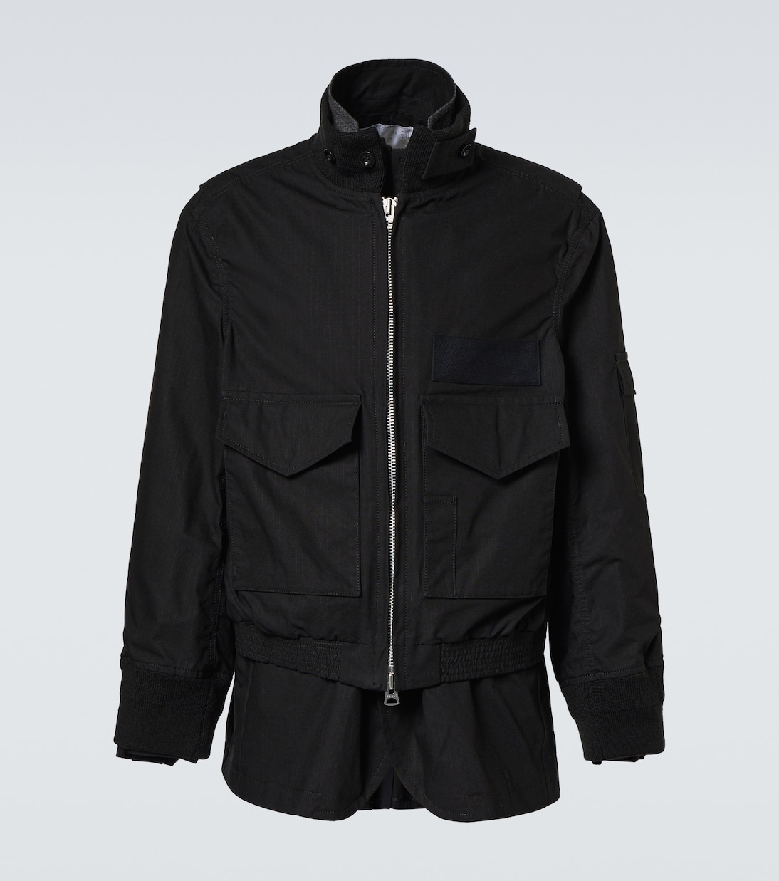 Cotton-blend ripstop jacket | Sacai