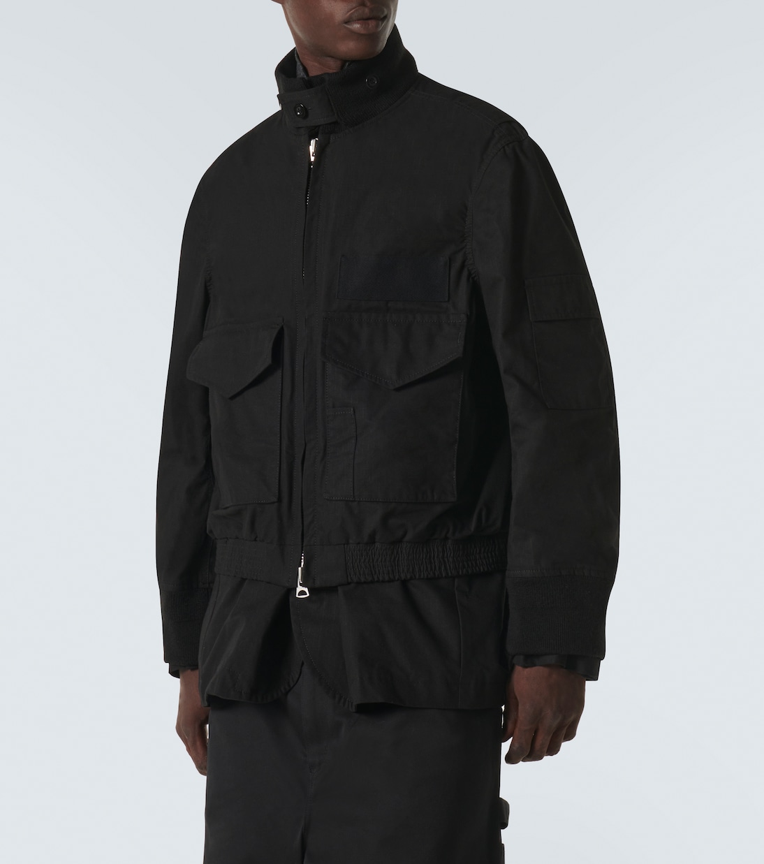 Cotton-blend ripstop jacket | Sacai