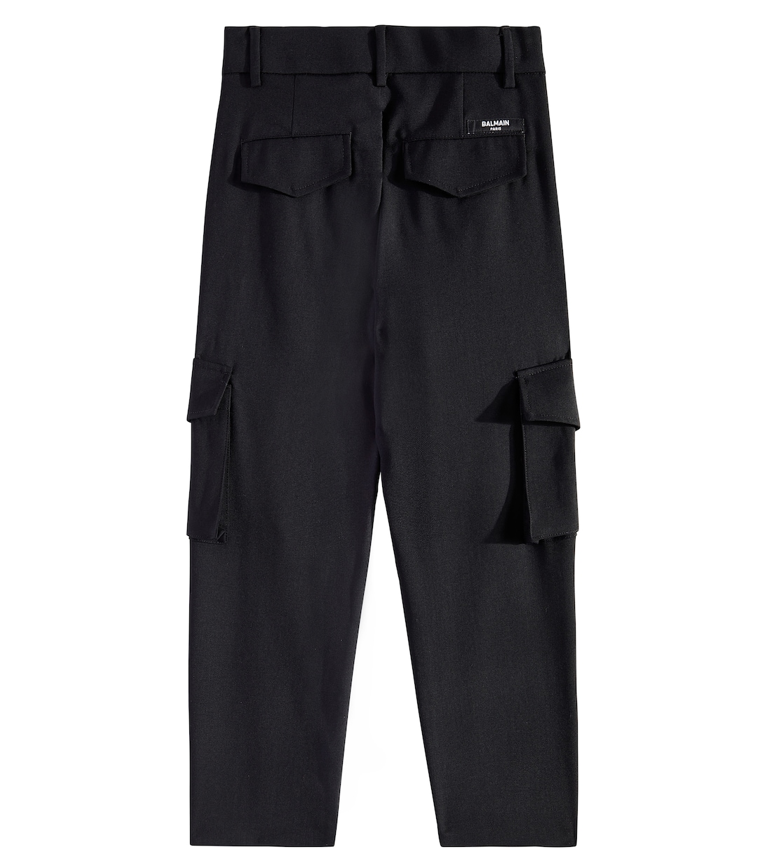 Wool cargo pants | Balmain Kids