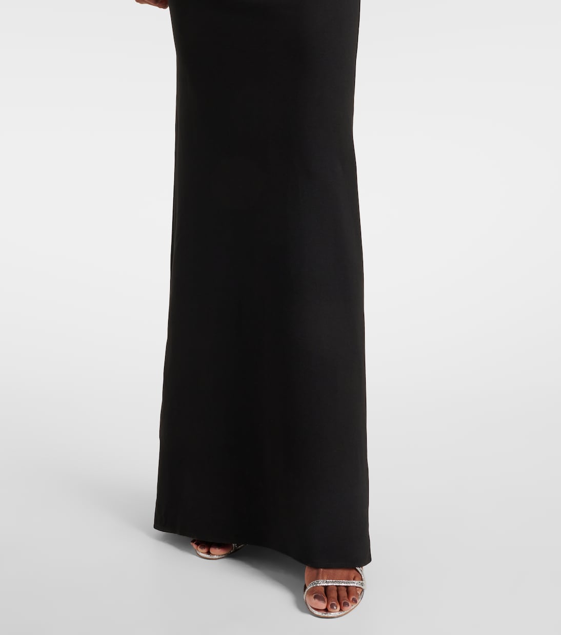 Robe longue à cristaux | David Koma