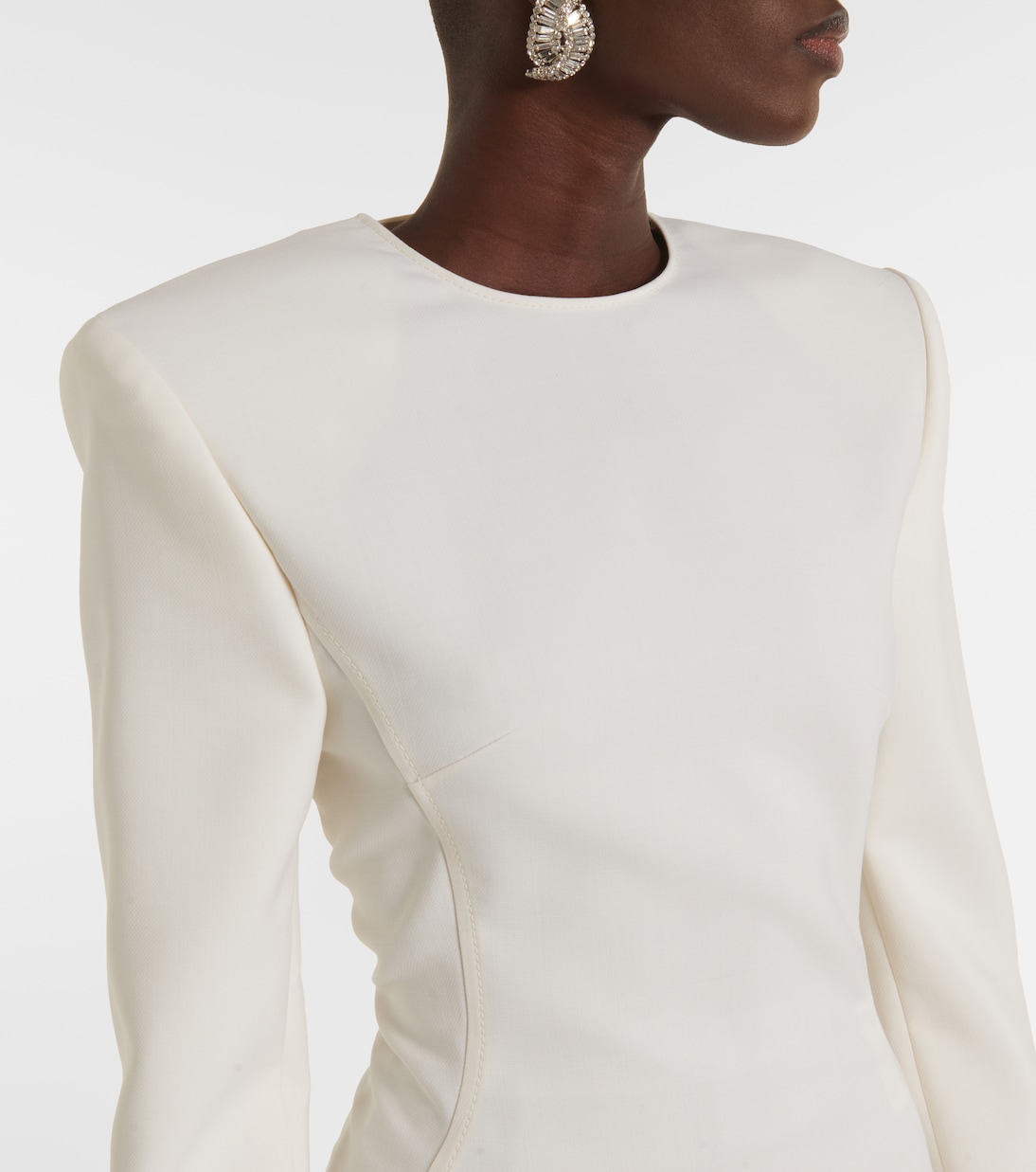 Robe midi en laine | Stella McCartney