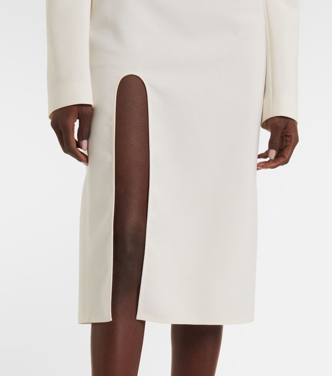 Robe midi en laine | Stella McCartney