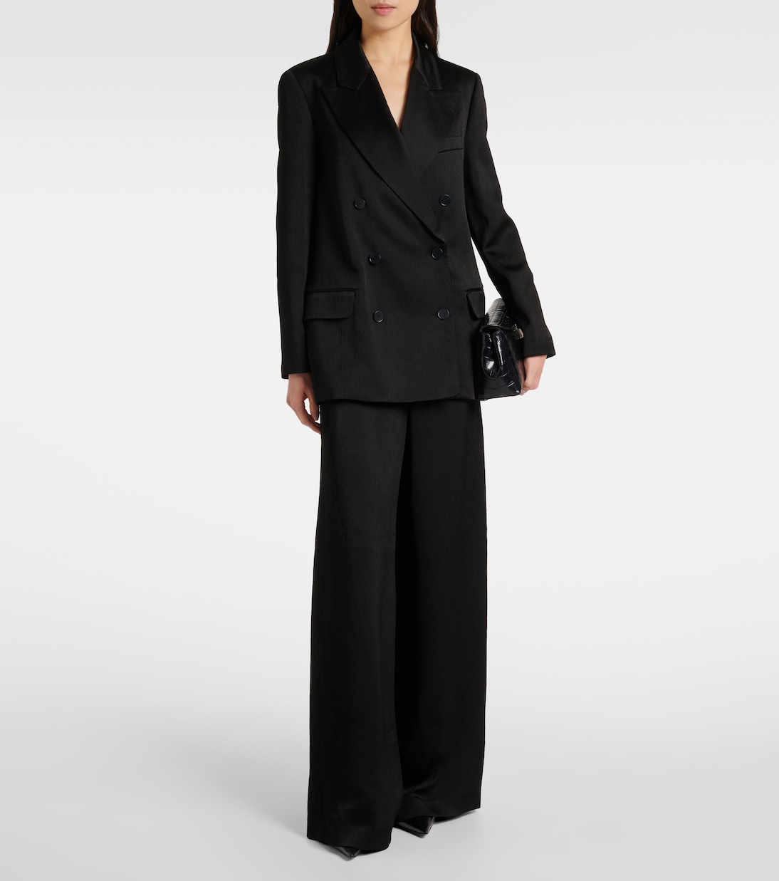 Pantalon ample Alana à taille haute | Joseph